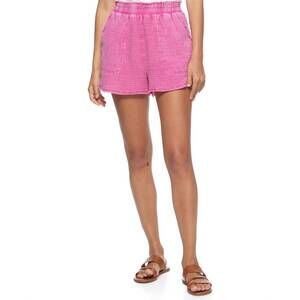 NEW FLAGS & ANTHEM hartville pull on short in pink